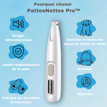 PattesNettes Pro™ | Mini tondeuse pour chiens & chats