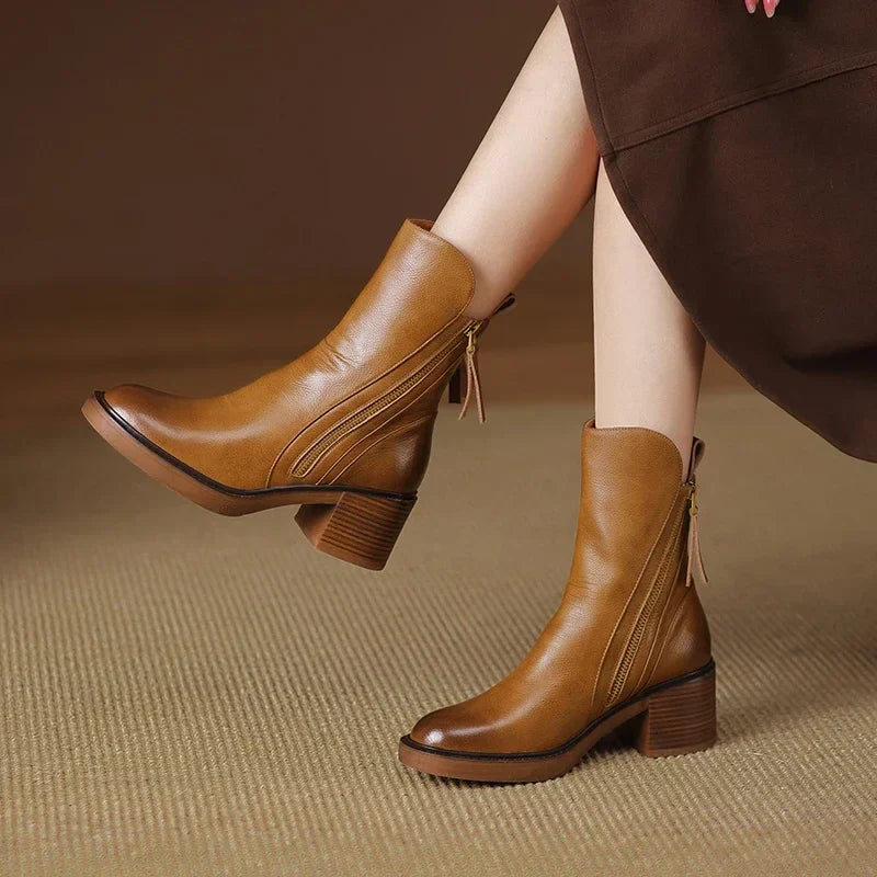 Giulia™ | Bottines en Cuir