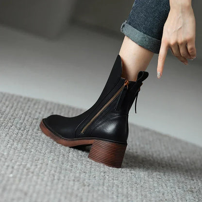 Giulia™ | Bottines en Cuir