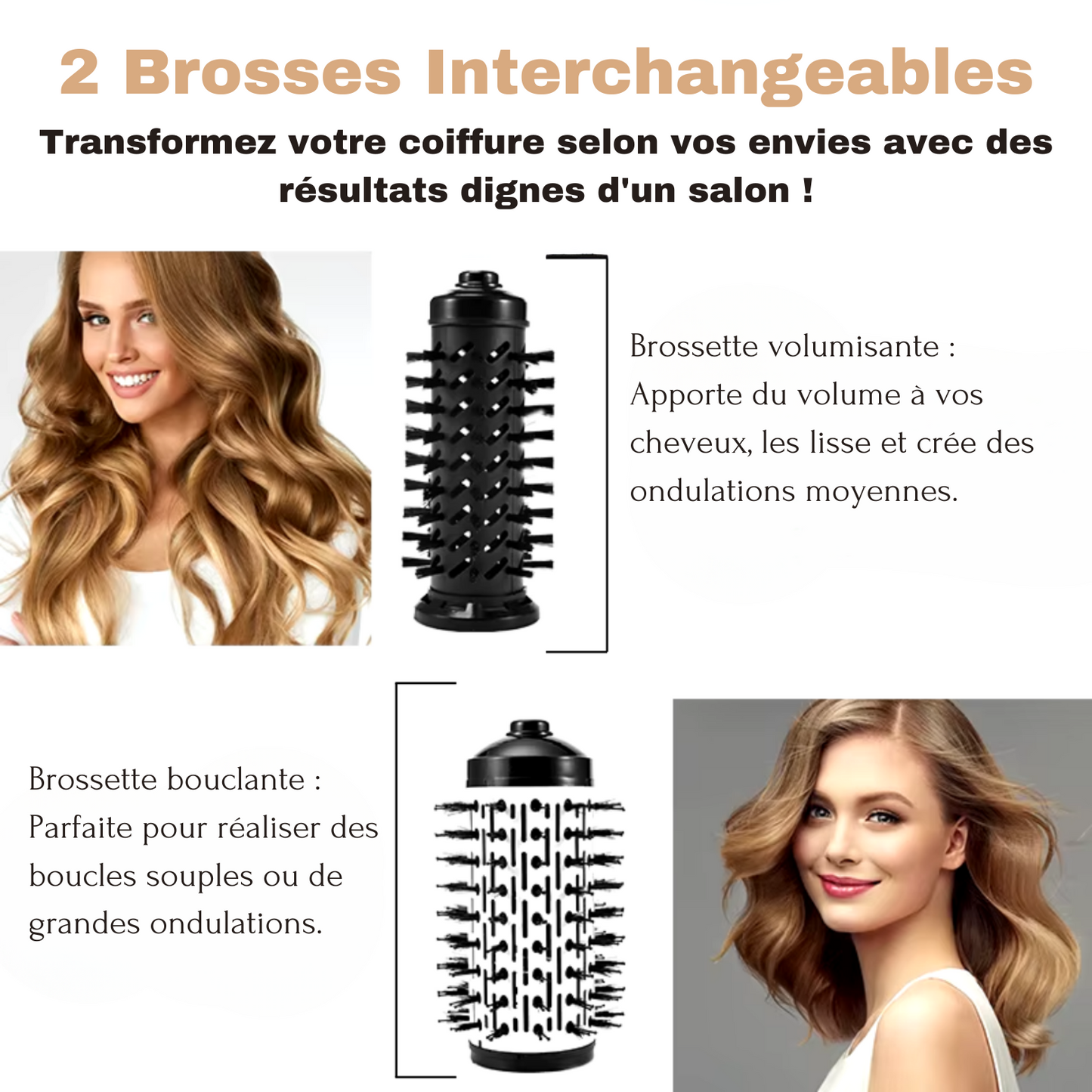 Brosse Styl’Air Pro™ | Pour des Cheveux de Rêve