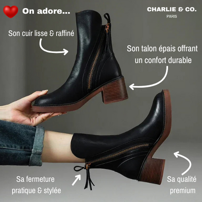 Giulia™ | Bottines en Cuir